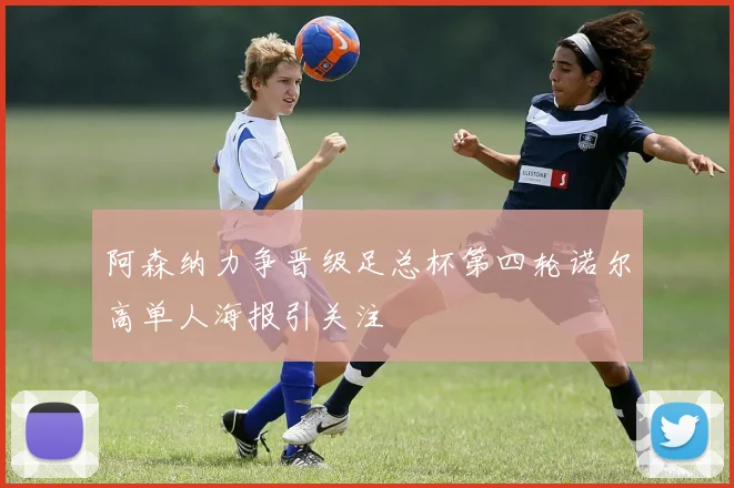 阿森纳力争晋级足总杯第四轮诺尔高单人海报引关注